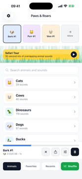Paws & Roars screenshot 1