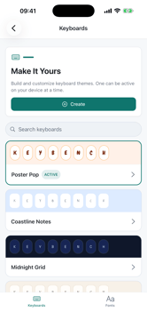 Keybench screenshot 1